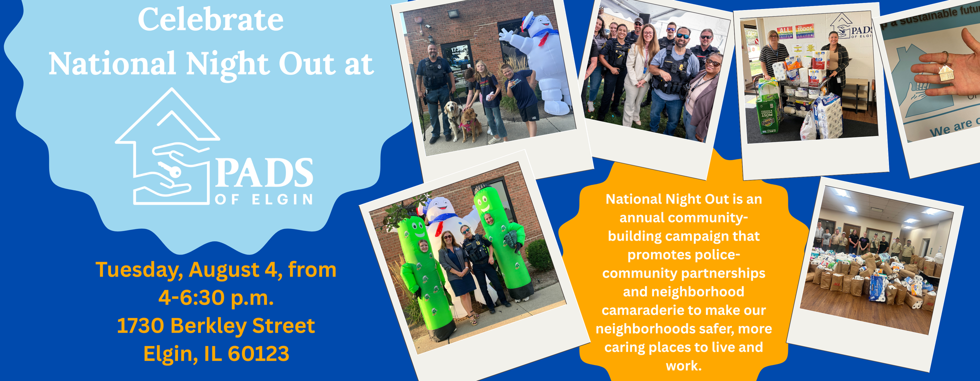PADS of Elgin Second Annual National Night Out